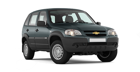 Chevrolet Niva Темный серо-зеленый металлик «Сочи»