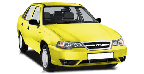 Daewoo Nexia Желтый