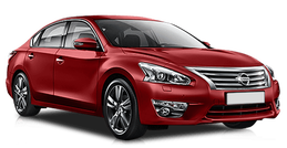 Nissan Teana Красный